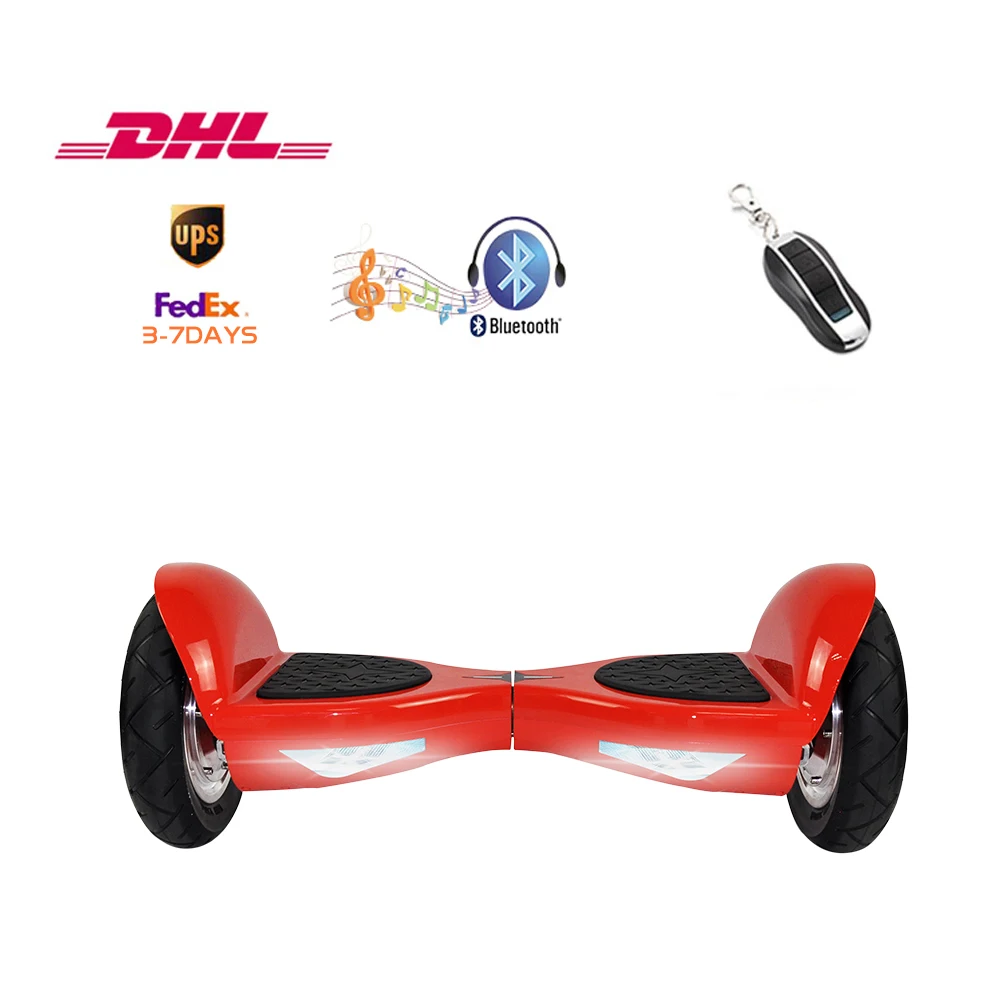 10 inch Electric scooter Bluetooth hoverboard Strong power Remote control for Aldut high quality