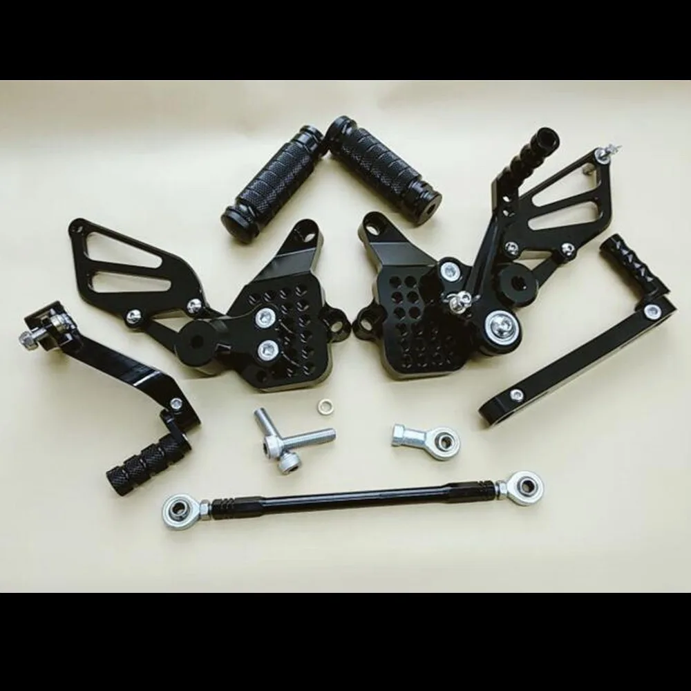 For Ducati 999 949 749 748 916 996 998 CNC Adjustable Rearsets Rear Set Motorcycle Footrest Moto Pedal 8 Color Foot Pegs