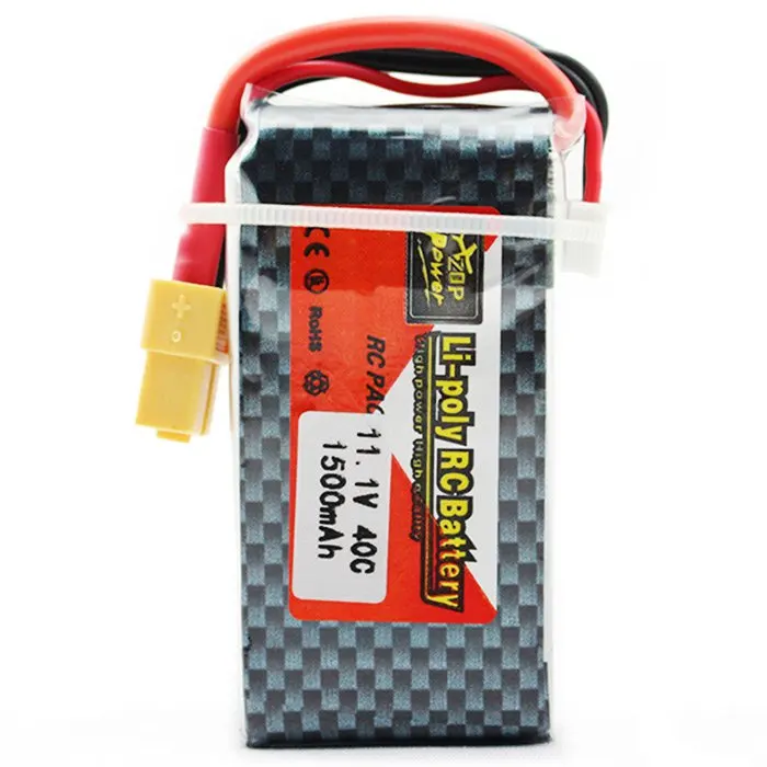 Original ZOP Power ZOP 1500mAh 11 1V 40C Battery for RC Airplane XT60 Plug 2016 For
