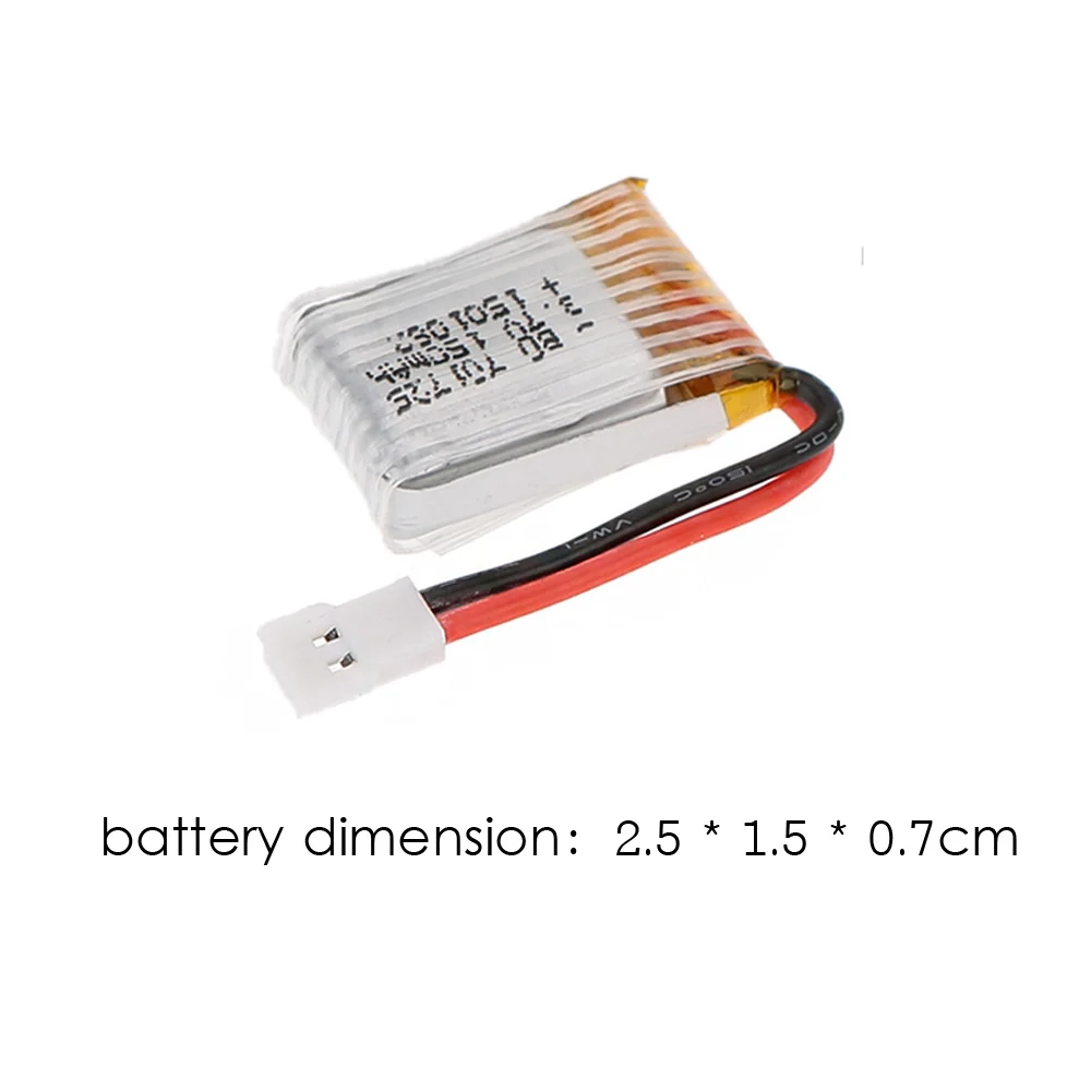 10 шт. 3 7 В 150 мАч 701725 и X6 usb зарядное устройство для JRC H8 мини Lipo батарея RC Quadcopter