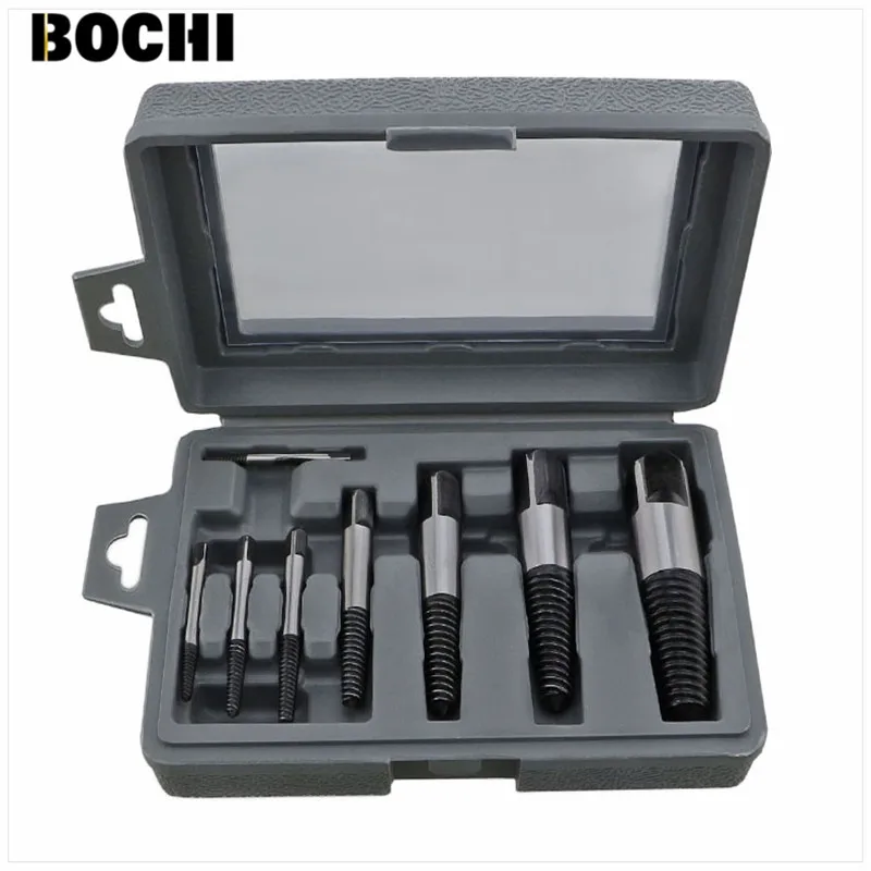5/6/8/11/12pcs screw bolt extractors game broken pipe damaged screw