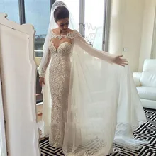 НОВЫЕ куртки для новобрачных обертывания с открытыми плечами белые/цвета слоновой кости шифоновые аппликационные кружева свадебная накидка плащ кружевное свадебное платье накидка