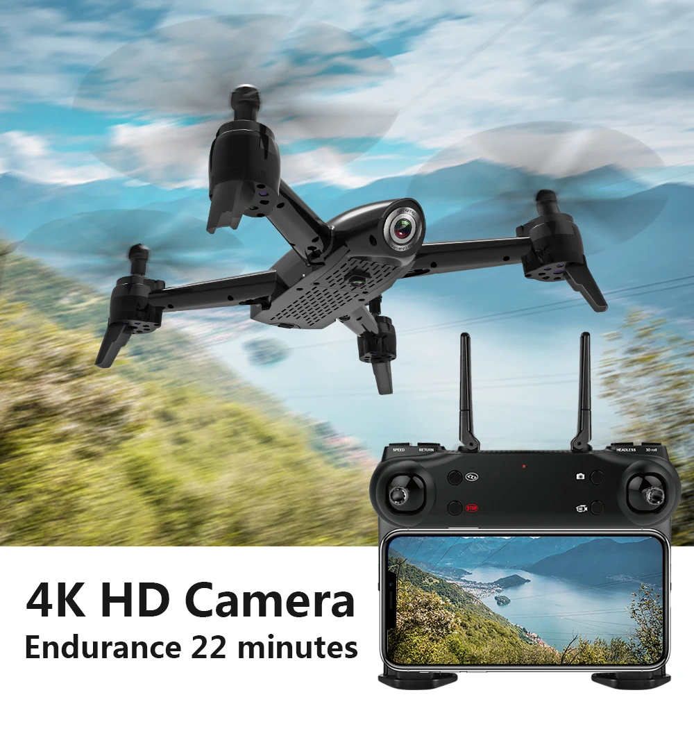 New SG106 Dron RC Mini Drones with Camera HD Drone 4K Quadcopter with 22 Action Time RC Helicopter Toys VS E58 F11 XS816 Drone