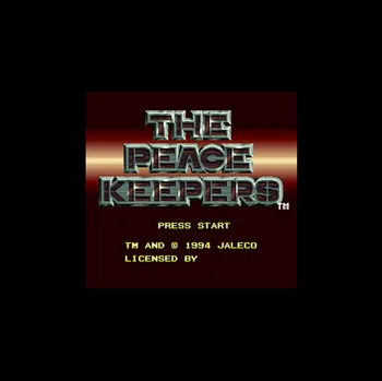 

Peace Keepers NTSC Version 16 Bit 46 Pin Big Gray Game Card For USA Game Players
