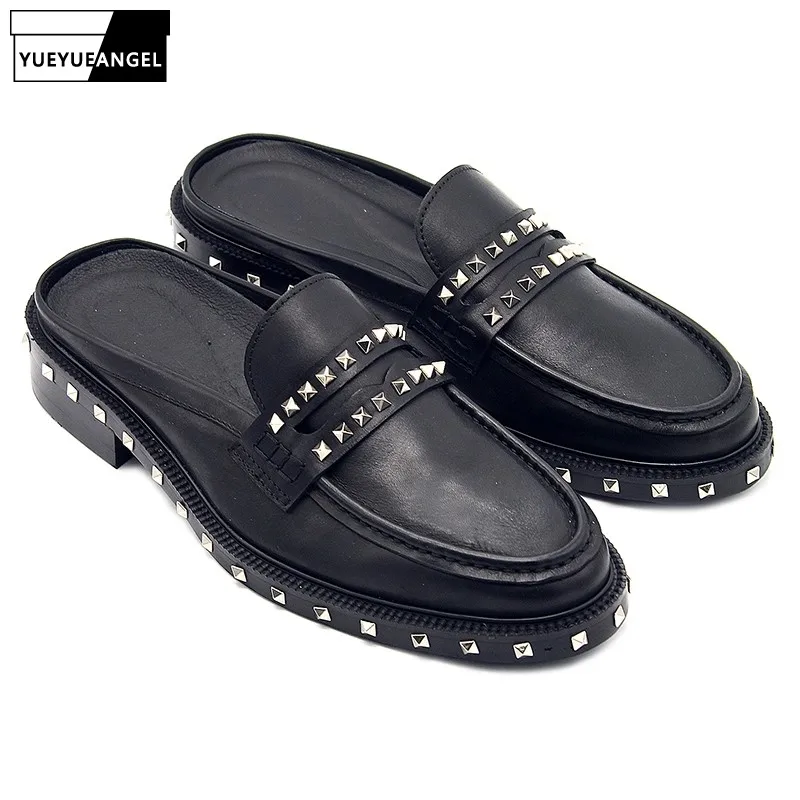 Mens Casual Lace Up Chunky Party Dress Shiny Leather Printing Round Toe Shoes
