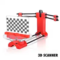 3D Scanner DIY Laser Kits advanced laser scanner 3d Open source Portable Red plastic injection molding parts For 3d printer