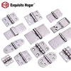 Stainless Steel 304 Cabinet Hinge Electric Box Hinge Industrial Equipment Chassis Heavy Flat Open Door Hinges ► Photo 1/3