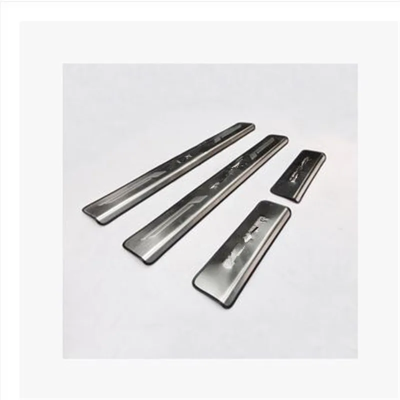 

ACCESSORIES FIT FOR 2007 2008 2009 2010 2011 2012 MITSUBISHI OUTLANDER STAINLESS DOOR SILL PLATE TRIM SCUFF PANEL PROTECT