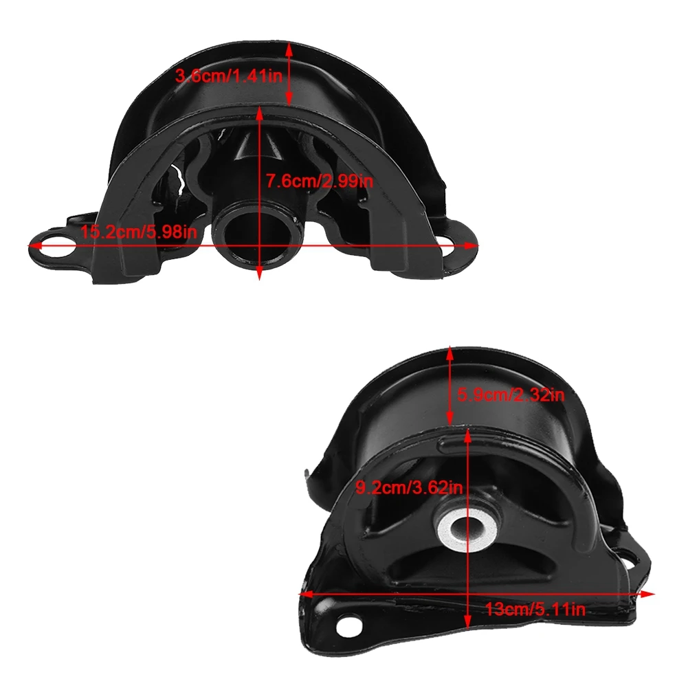 4 шт. автомобильный двигатель с креплением и 1 шт. трансмиссия с креплением 50842-ST0-N81 для Honda Civic 1996 1997 1998 1999 2000