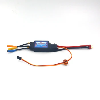 

1PCS 125A Water-cooled ESC Bidirectional Brushless Electric Speed Controller with BEC 2-7S Brake for RC SS Boats