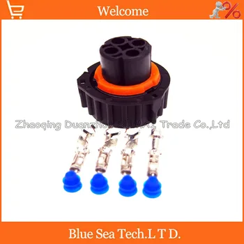 

4 Pin 1-967325-3 auto female sensor plug for car,oil exploration,railway etc,waterproof IP67/69,temp resistance