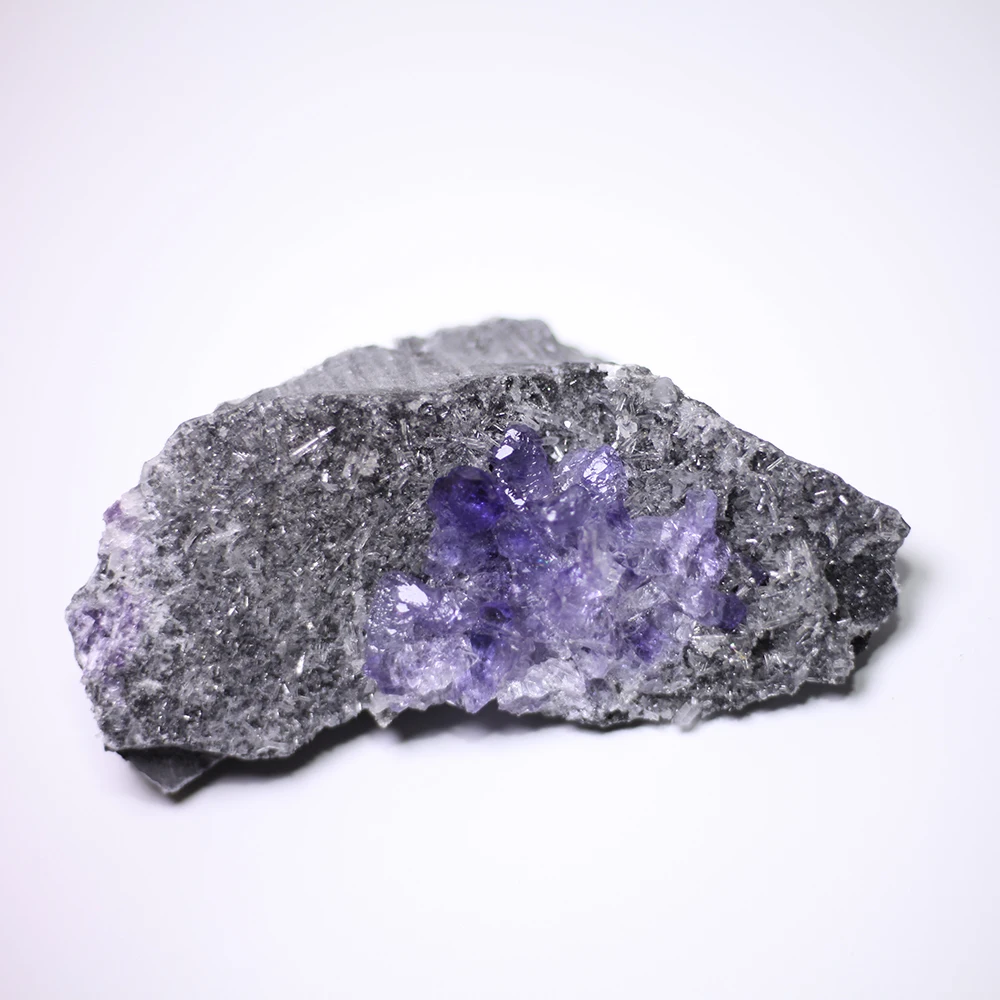 

364g NATURAL Stones and Minerals purple Fluorite White quartz crystal SPECIMENS Y4-1