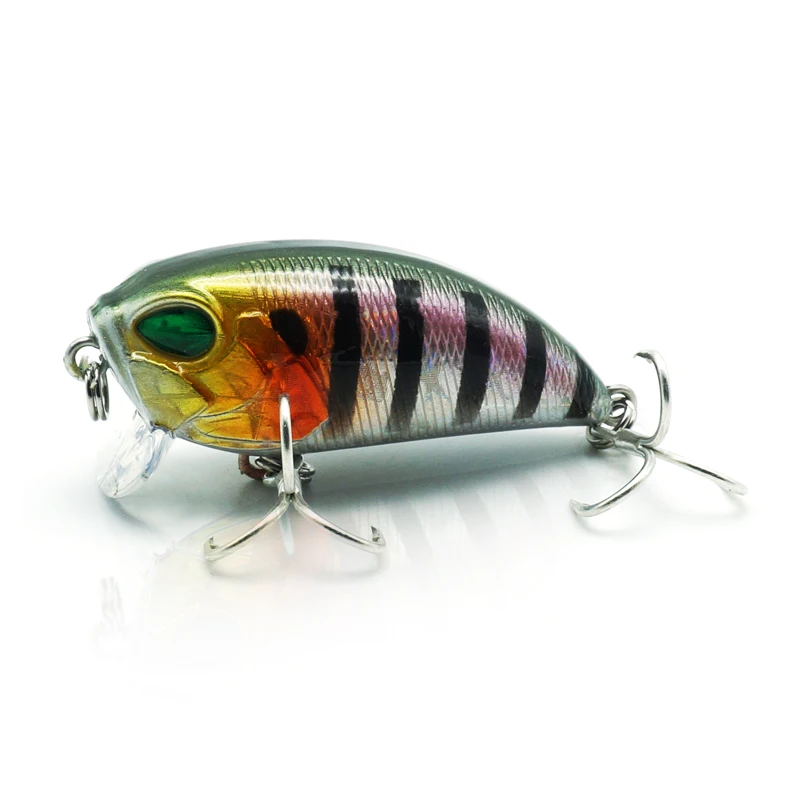 Thritop Crankbait рыболовные приманки-Воблеры искусственные жесткие приманки 3D глаза TP067 5 см 7 г 5 различных цветов - Цвет: Color E