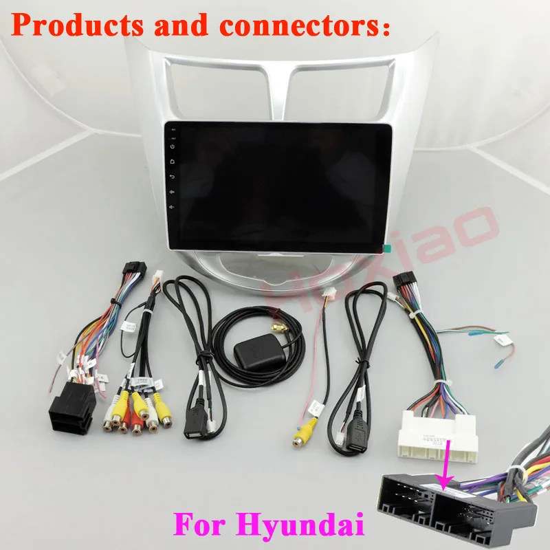 Sale 2g +32g Android Car Dvd Gps Player 9 Inch For Hyundai Solaris Verna i25 Radio Video Navigation Wifi Map Multimedia Player 18