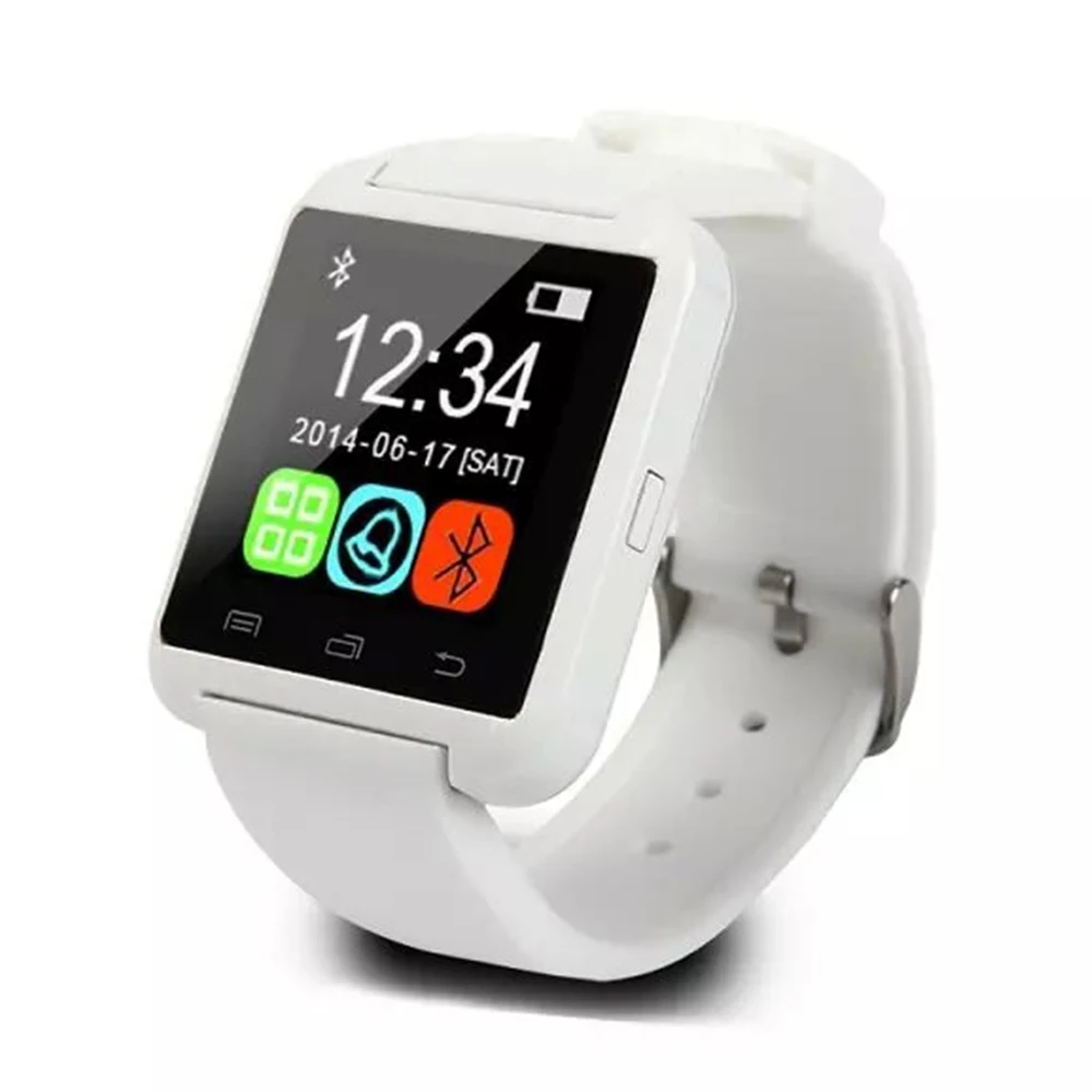 New U8 bluetooth smart watch phone Watches sync mobilephone calling ID SMS Pedometer Sports wristband device Fashion smartwatch