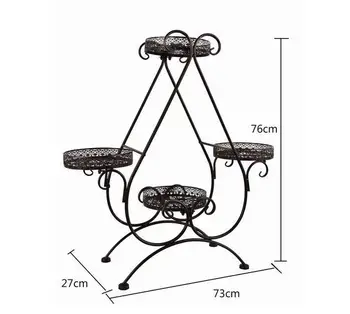 

Heart intentions Multilayer heart-shaped indoor floor balcony potted flower