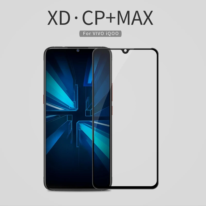 

vivo IQOO glass screen protector 6.41" Nillkin tempered glass for vivo IQOO protective film protection 3D (xd cp+ max)