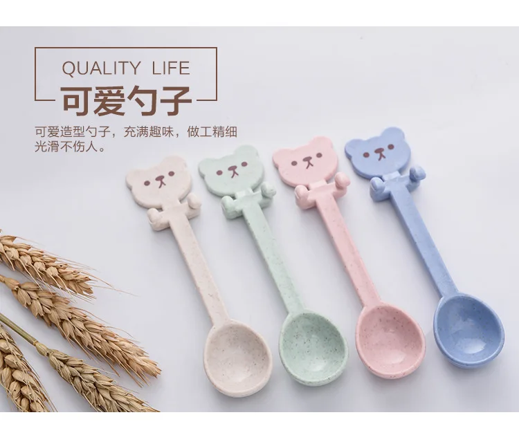 Cute-bear-straw-travel-mug-with-lid-spoon-coffee-milk-mug-for-kid-BPA-free-mugs (4)