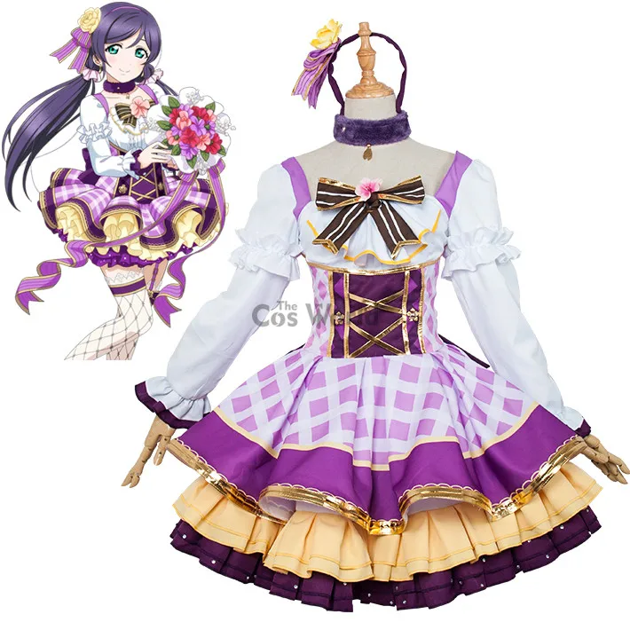 Костюм для косплея Tojo Nozomi из аниме мой любимый школьный идол|anime cosplay costumes|cosplay