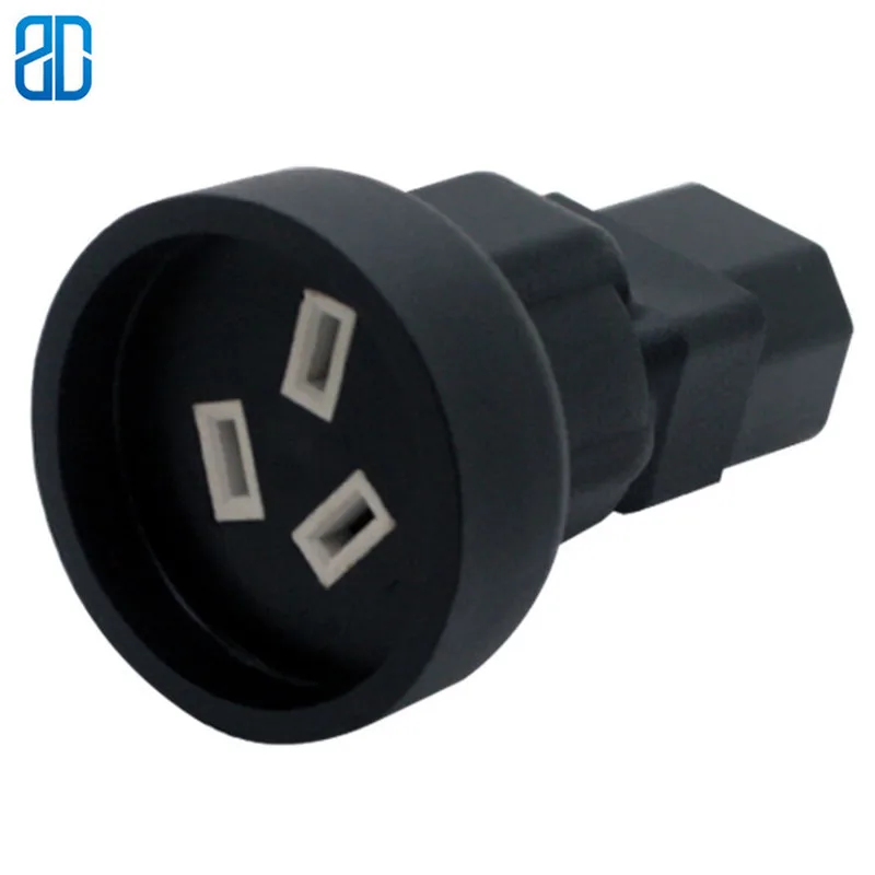 

C14-AU Socket IEC 320 C14 To SAA Australia 3 Pin Female Power Adapter for PDU UPS AC Plug Converter Socket