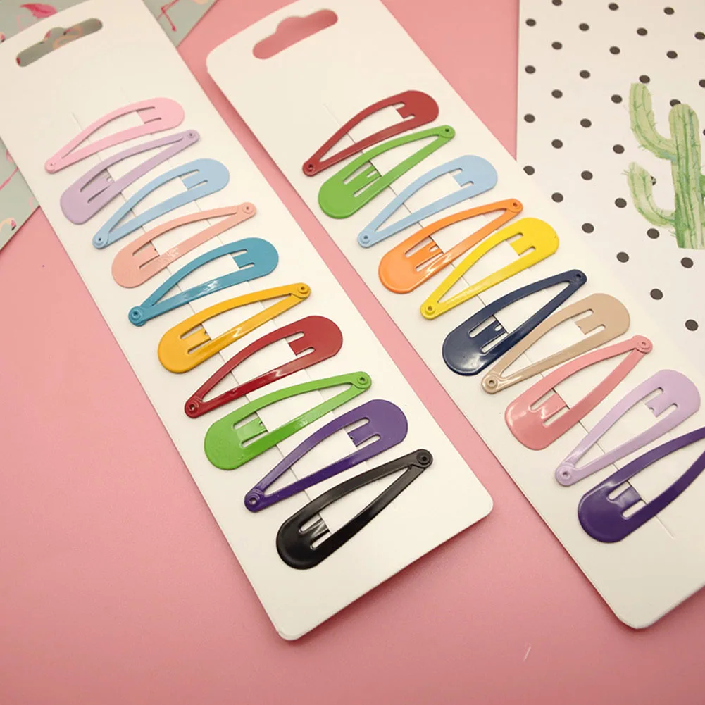 Candy Color Hair Clips Lovely Mini Hairpin Hairclips Cute Mini Children Hairpins Headdress Clips Small Hair Accessories