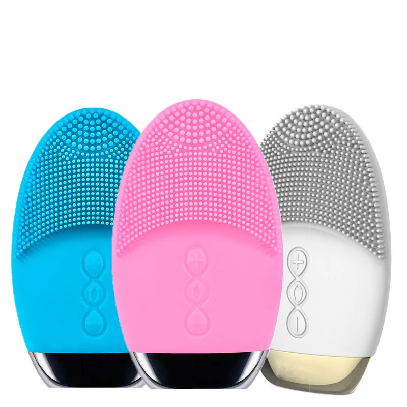 

Electric cleansing instrument Silica gel wash brush for face brush wash instrument face cleansing brush vacuum pore cleaner
