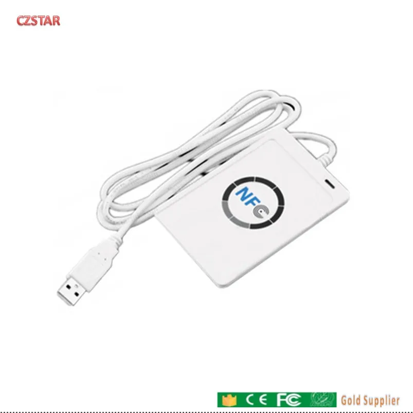 NFC считыватель USB ACR122U Бесконтактный Смарт ic карты и писатель rfid копировальный