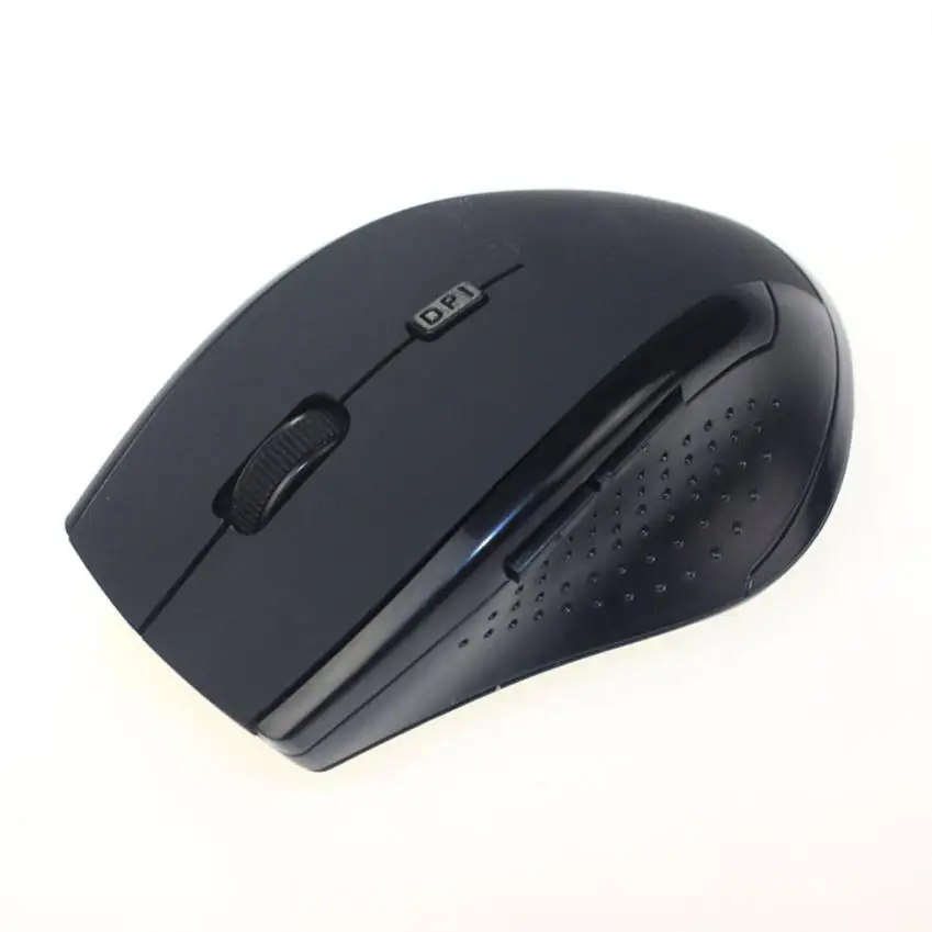 

Ecosin2 Mosunx Mini Black Mouse 2.4GHz Wireless Optical Gaming Mouse Mice For Computer PC Laptop Mar15 Drop Ship