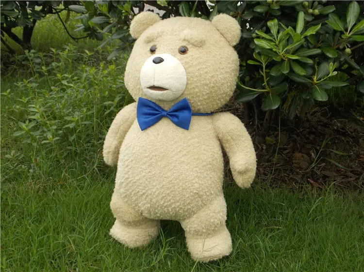 Brinquedo Pelúcia Urso Ted com Roupa Branca: Filme Ted 2 Teddy