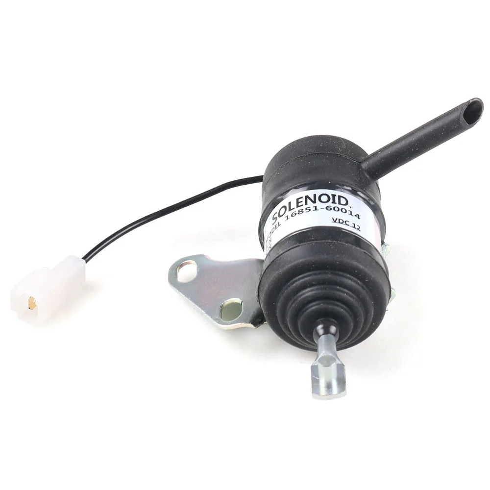 16851-60014 16851-60010 12V Stop Solenoid For Kubota RTV900R RTV900S RTV900T RTV900W Fuel shutdown Shut Off solenoid