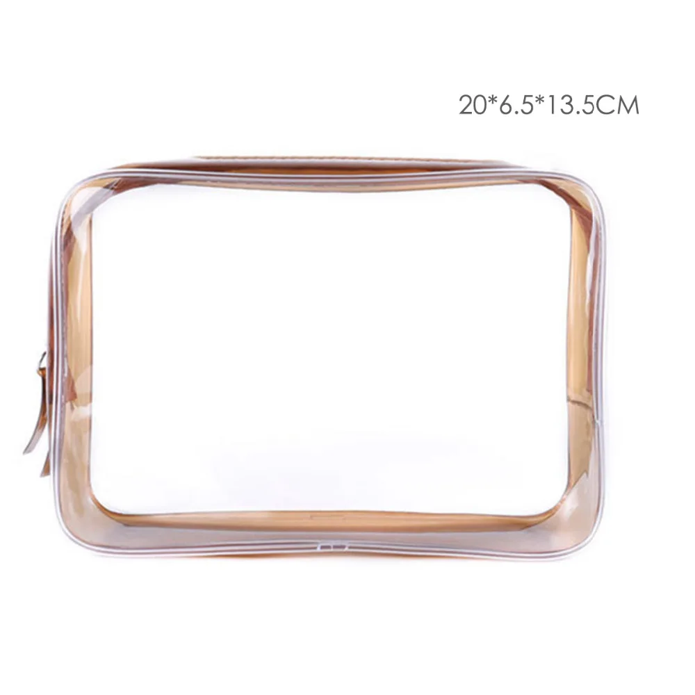brand new PVC makeup Bags Waterproof Organizer Bag L/M/S Simple Cosmetic bags with soft solid nylon zipper Makeup Tool Kits brand new PVC makeup Bags Waterproof Organizer Bag L/M/S Simple Cosmetic bags with soft solid nylon zipper Makeup Tool Kits