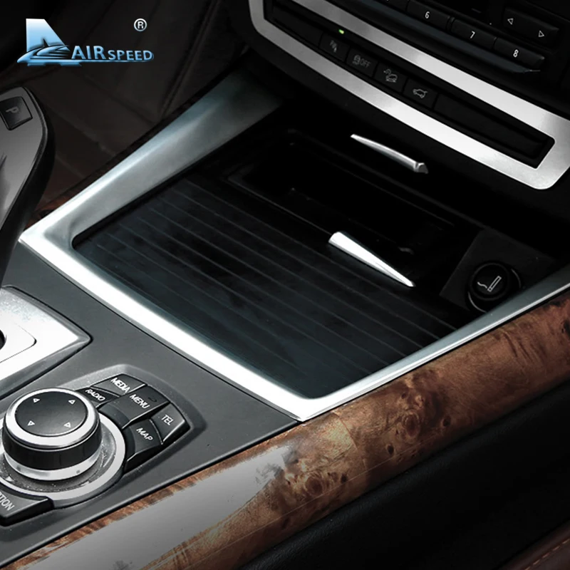 Airspeed Interior Mouldings Car Center Console Frame Decoration Cup