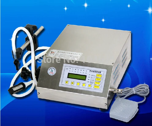 

Free ship Digital Control Pump Drink Water Liquid Filling Machine GFK-160 5-3500ml te