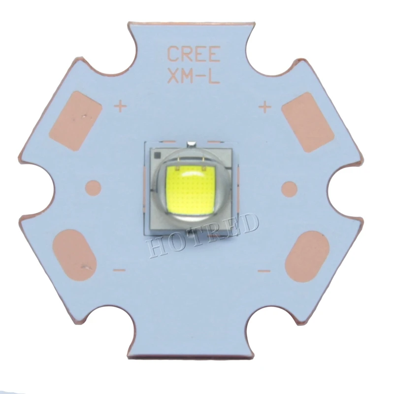 1 шт. светодиодный светильник Luminus 10 Вт холодный белый 1100lm вместо CREE XML T6 XML2 диодный