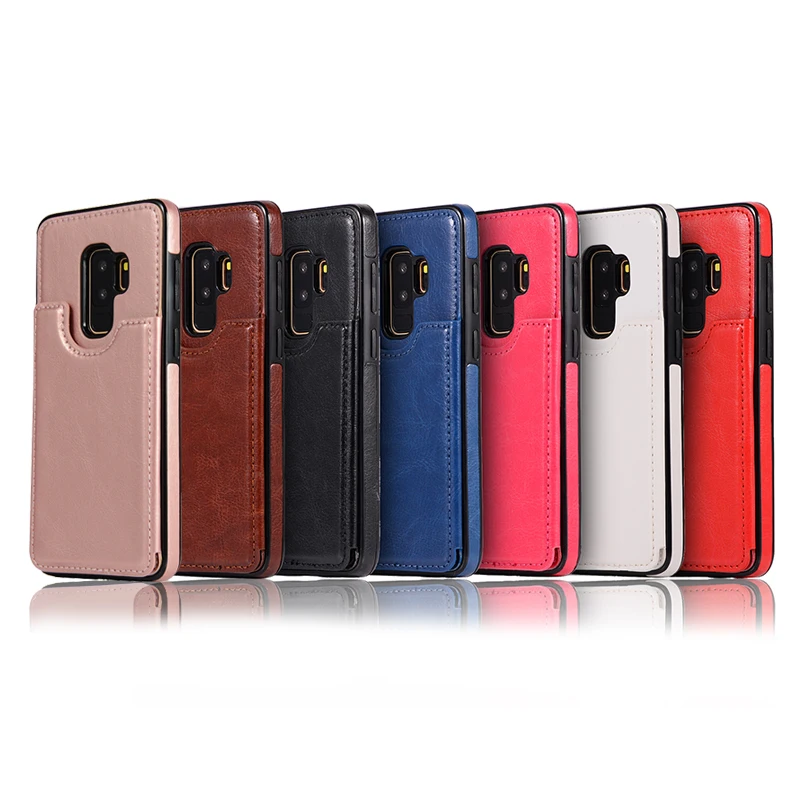 Кожаный чехол кошелек для Samsung Galaxy S10 E S9 S8 Plus S7 edge Note8 Note9 S10E держатель карт телефона
