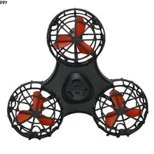 IPiggy снятие давления мини-игрушка Дрон Летающий фиджет Спиннер Дартс перезаряжаемый автоматический вращающийся подарок гироскоп игрушка