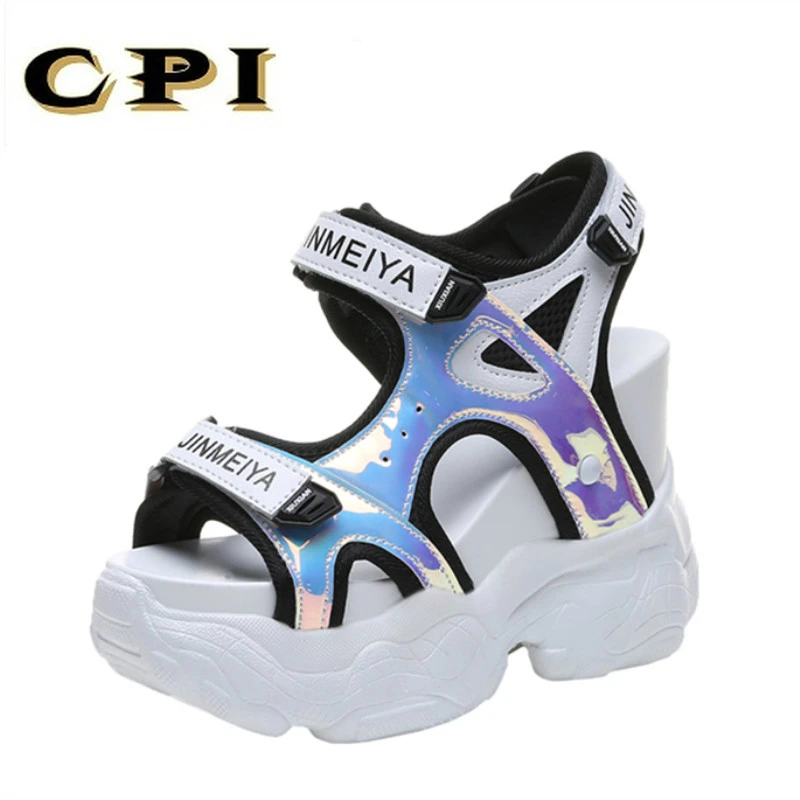 

Summer Women Sandals High Heels Sandals For Women 11CM Heels Gladiator Sandal Wedge Platform Shoes Summer Casual Sneakers A0-93