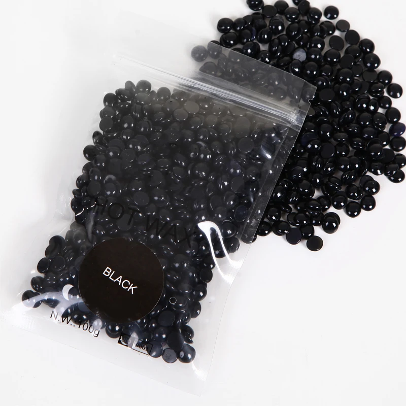 1 Bag 100g Depilatory Film Hard Wax Pellet Brazilian Beans For Body Beauty Hair Removal No Strip Waxing Beads Legs Epilation