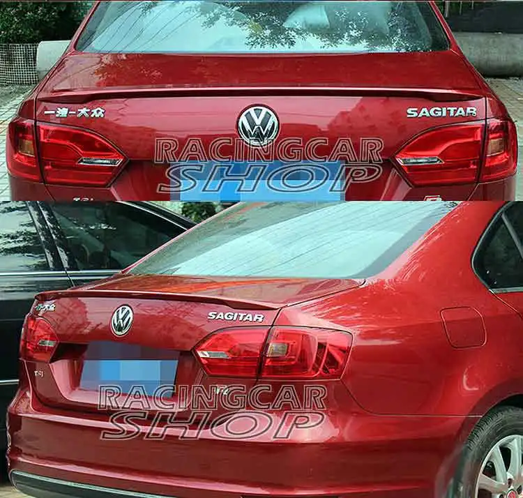 Rear Trunk Spoiler Wing fit for VW VOLKSWAGEN JETTA 4DR MK6 Sedan 2011UP