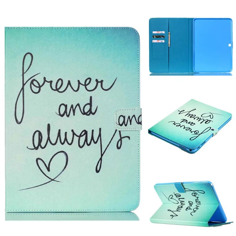 for Samsung T530 Leather Case Ultra Thin Folio Slim PU Leather Stand Book Cover for Samsung Galaxy Tab 4 10.1 inch T531 T535 (5)
