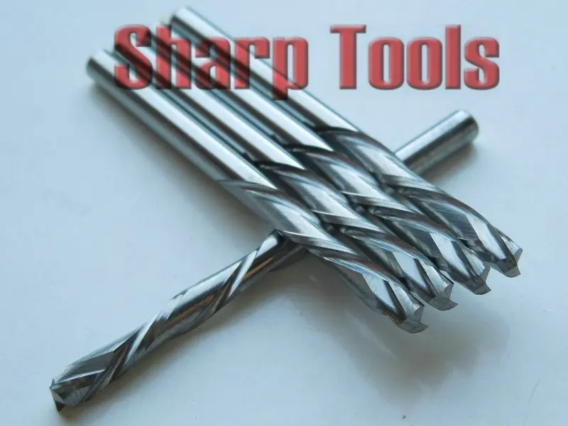 Фрезы из карбида вольфрама с 2 канавками 3 175x17 мм|router bits for wood|router bitcutter router bit |