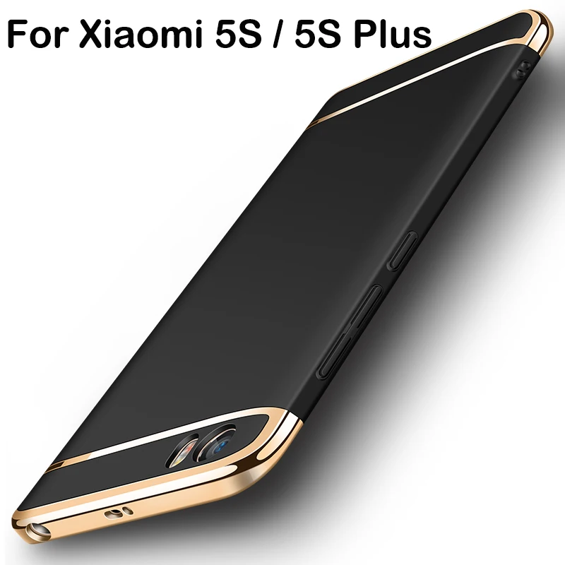 3 in 1 Protective Phone Back Cover Case For Xiaomi 5S Case Luxury 360 Degree Ultra Thin For Xiaomi 5S Plus Cover Case 5.7 Inch