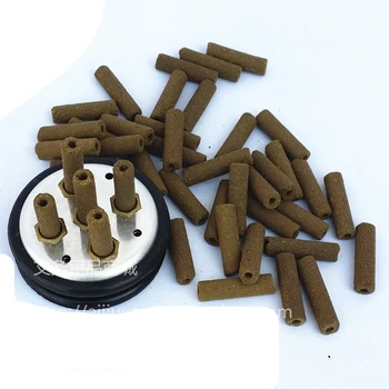 

5 holes 1pc moxa box+100pcs mini moxa rollers little smoke body massager free shipping