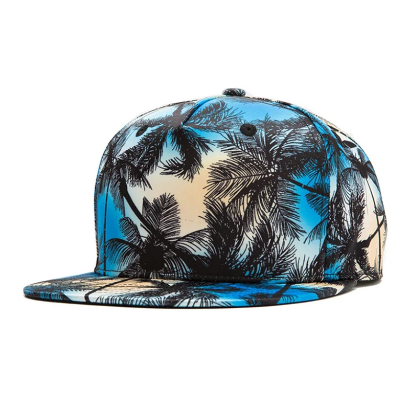 Unisex Coconut Tree Baseball Cap Men Women Outdoor Sports Snapback Adjustable Dad Hats Teenage Hip Hop Gorras Casquette CP0306 (6)