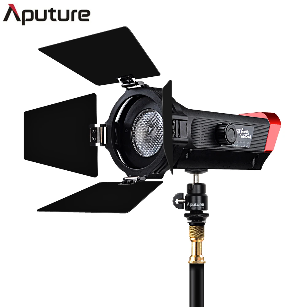 

Aputure LS mini 20d fresnel studio light TLCI 97+ Color Temperature 7500K-300K Portable and Lightweight Angle Adjust