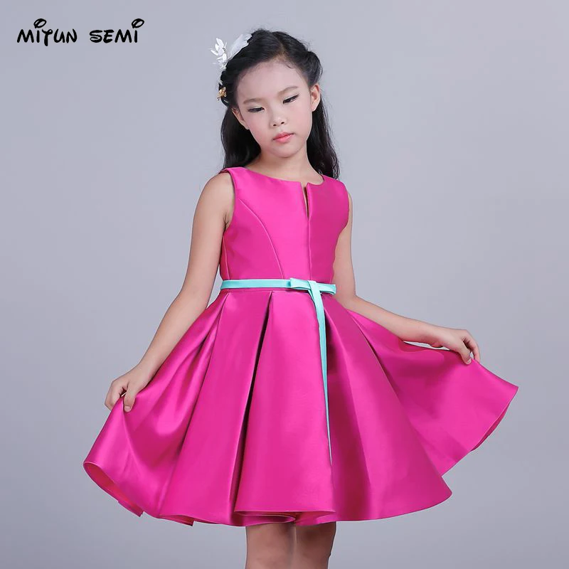 mitun Girls Dresses Children Ball Gown 6 7 8 Birthday Party Princess