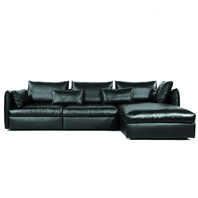 Awesome Down Filled Leather Sofa In Living Room Sets From Down Filled Leather Sofa In Living Room