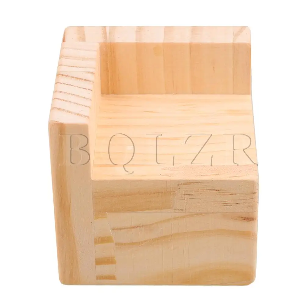 6x6CM Slot L-shaped Wood Furniture Lifter Bed Sofa Table Riser Add 5cm BQLZR