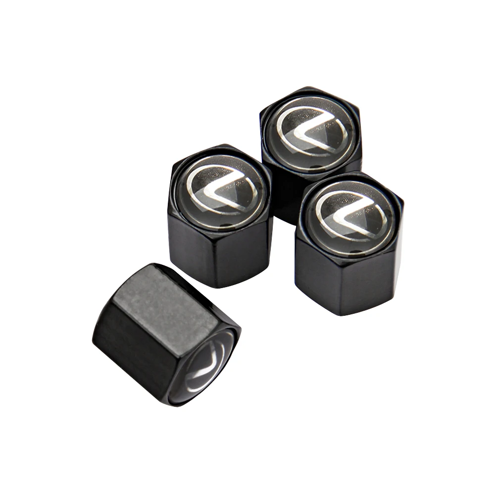 

Auto Protect Accessories Tire Valve Caps Stem Cover Dust-proof for Lexus NX200t ES250 GS300 GS350 GS430 RX270 RX330 IS250 200H