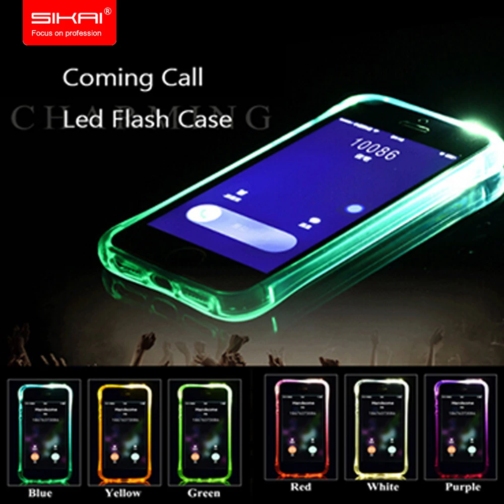 coque samsung s6 led